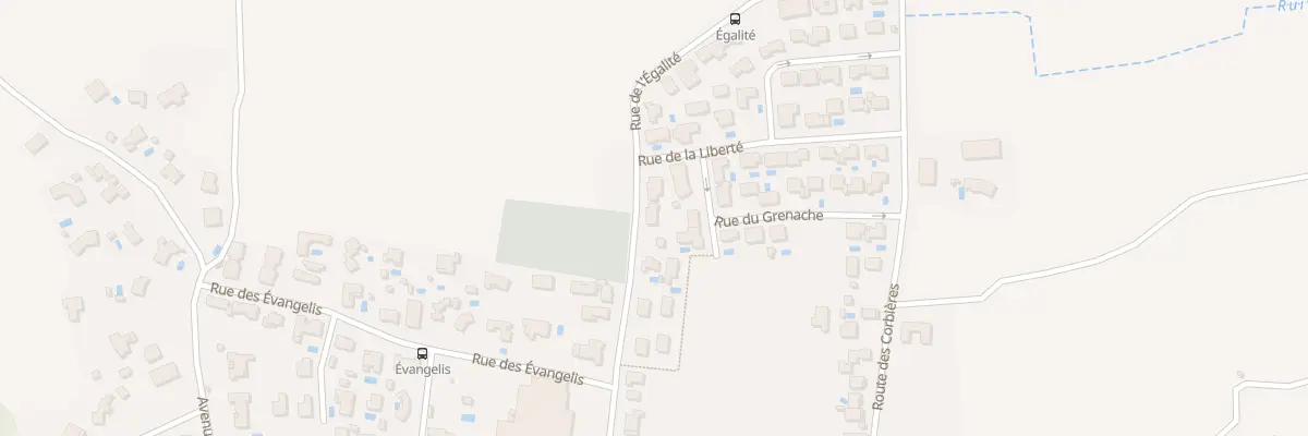 Plan du 9 Rue de l’Egalité à Roquefort-des-Corbières