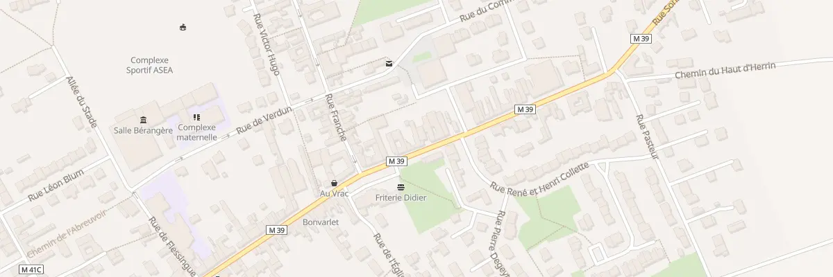 Plan du 13 Rue Sonneville à Allennes-les-Marais
