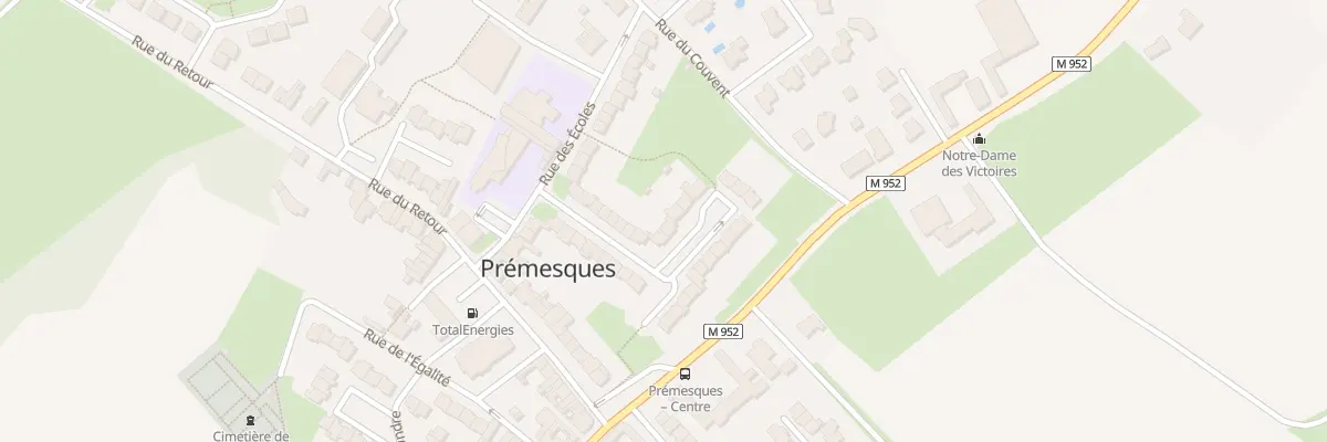 Plan du 26 Rue Louis Pasteur à Prémesques