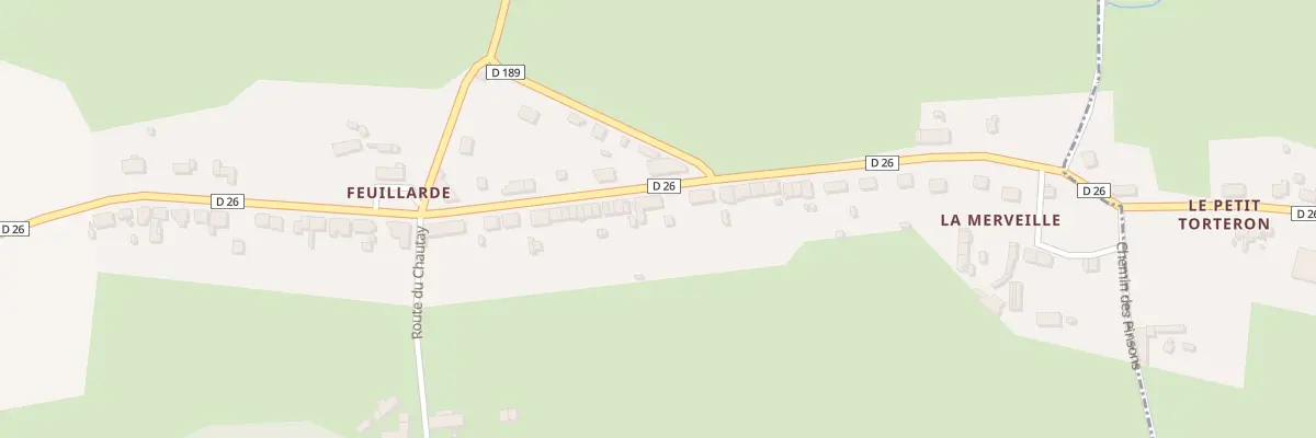 Plan du 32 Rte de Nérondes à Menetou-Couture