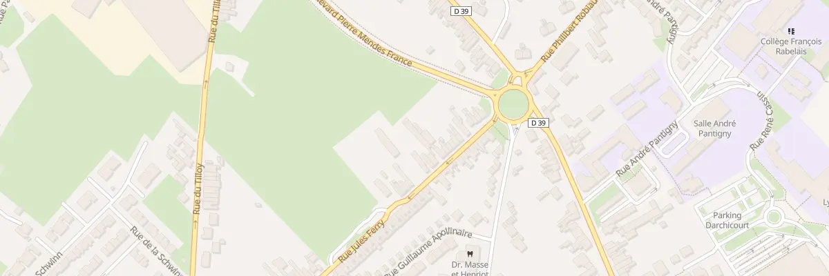 Plan du 124 Rue Jules Ferry à Hénin-Beaumont