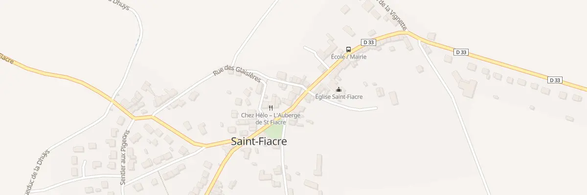 Plan du 1 Rue Saint-jean à Saint-Fiacre