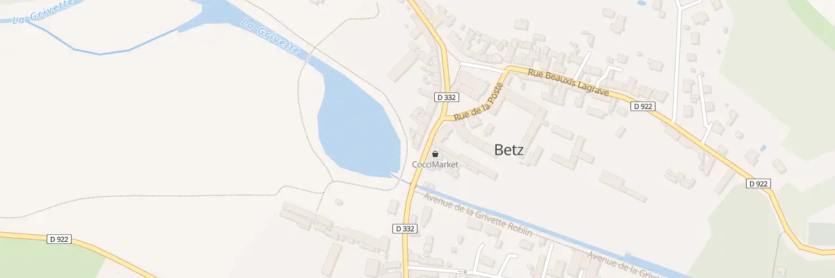 Plan du 28 Rue de la Libération à Betz