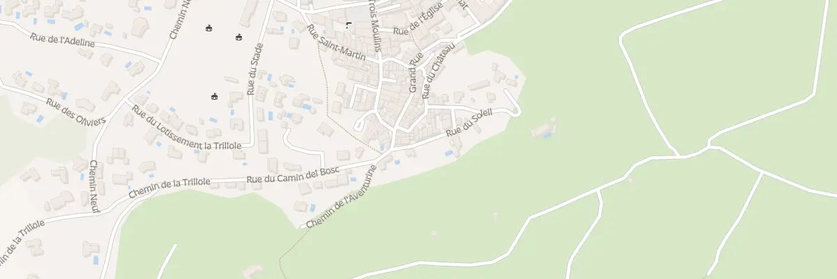 Plan du 9 Rue du Soleil à Roquefort-des-Corbières
