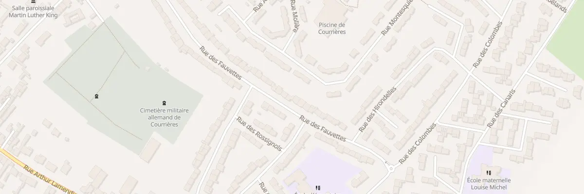 Plan du 61 Rue des Fauvettes à Courrières