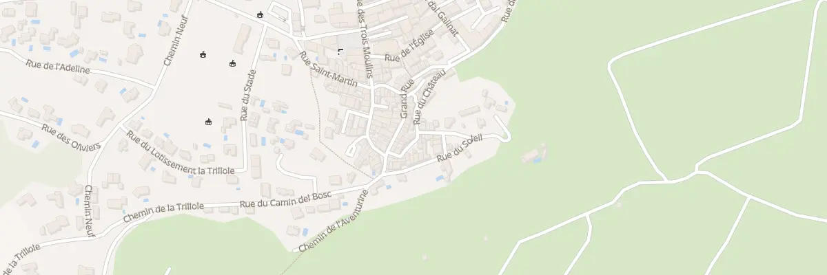Plan du 10 Rue Del Roc à Roquefort-des-Corbières