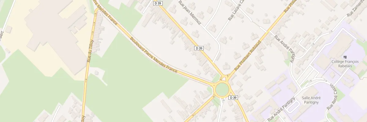 Plan du 560 Rue Henri Barbusse à Hénin-Beaumont