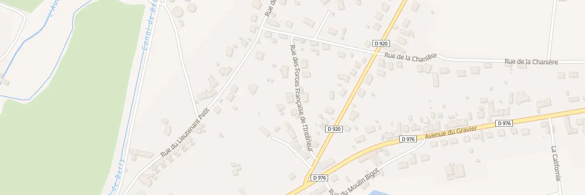 Plan du 5 Rue des Ffi à La Guerche-sur-l’Aubois