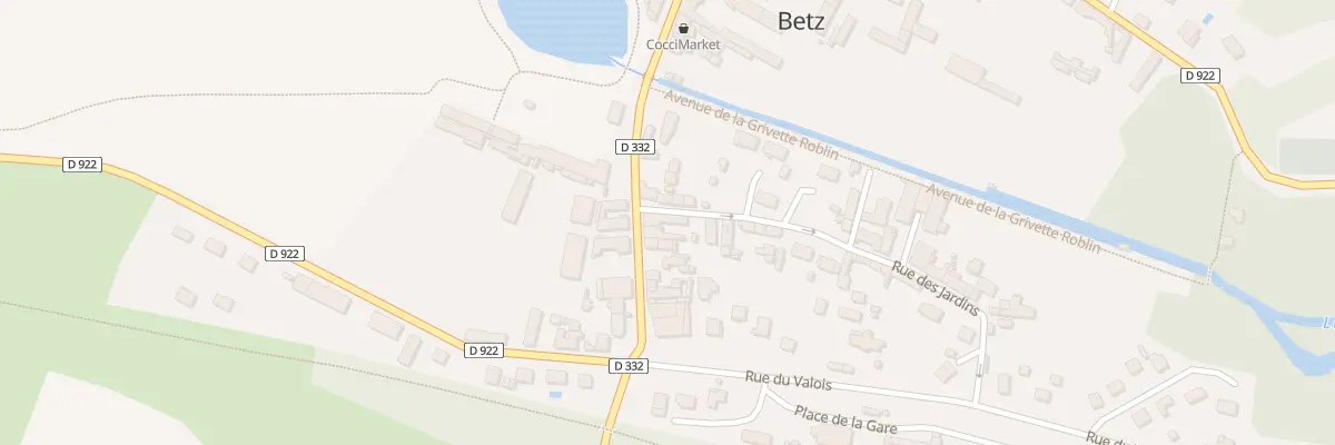 Plan du 17 Rue de la Libération à Betz