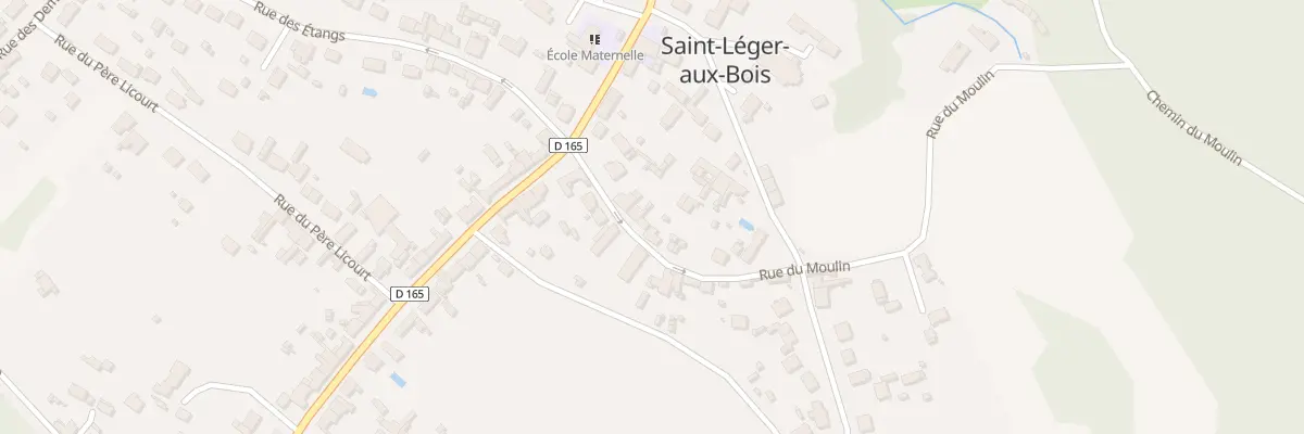 Plan du 10 Rue du Moulin à Saint-Léger-aux-Bois