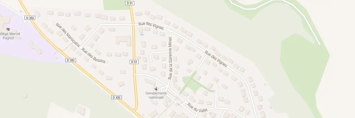 Plan du 8 Rue de la Garenne Minet à Betz