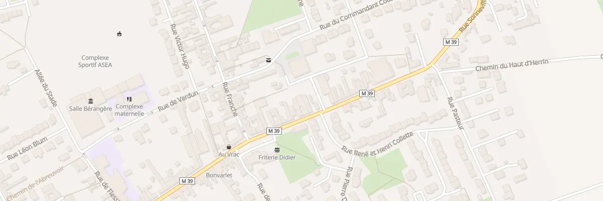 Plan du 19 Rue Sonneville à Allennes-les-Marais