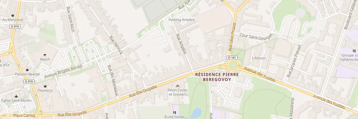 Plan du 387 Rue Elie Gruyelle à Hénin-Beaumont