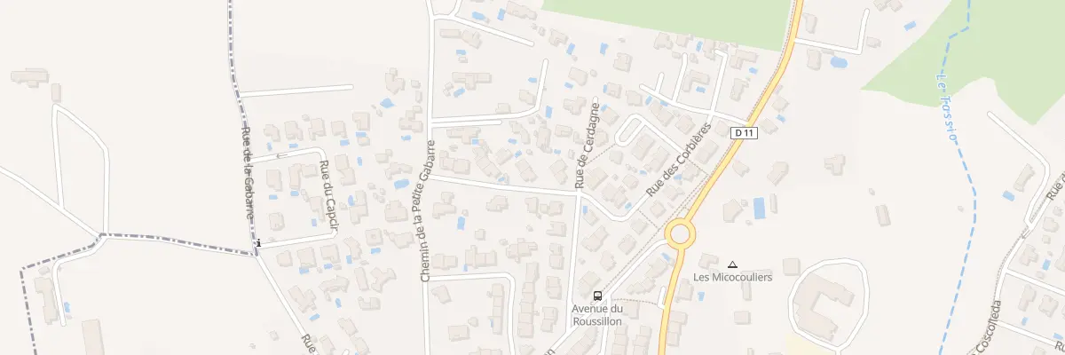 Plan du 24 Rue de Cerdagne à Sorède