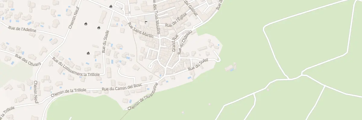 Plan du 7 Rue Del Roc à Roquefort-des-Corbières