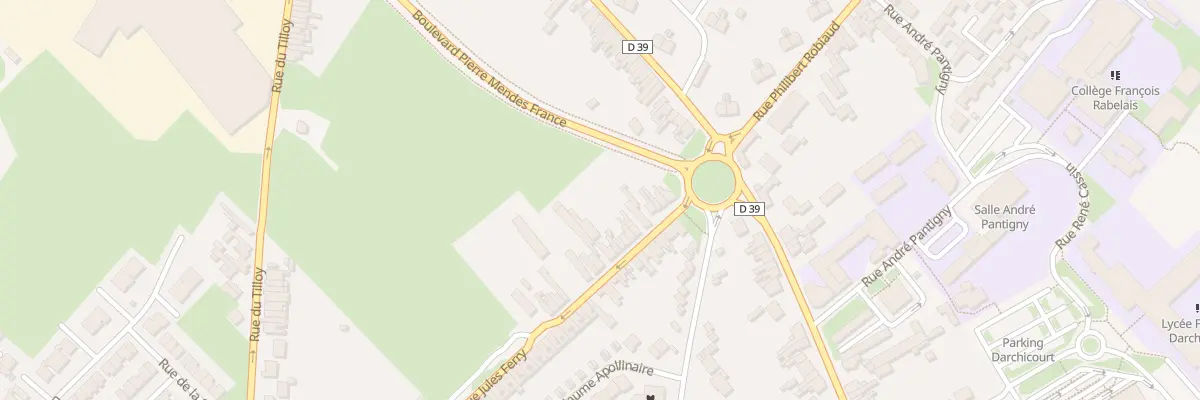 Plan du 92 Rue Jules Ferry à Hénin-Beaumont