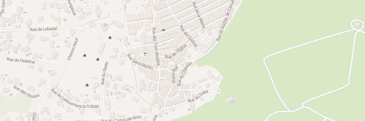 Plan du 30 Gr Grand Rue à Roquefort-des-Corbières