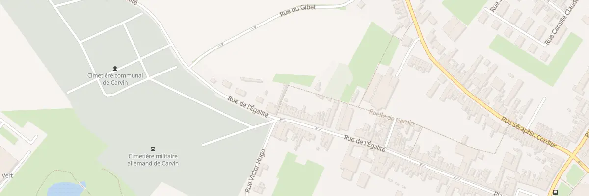 Plan du 88 Rue de l’Egalité à Carvin