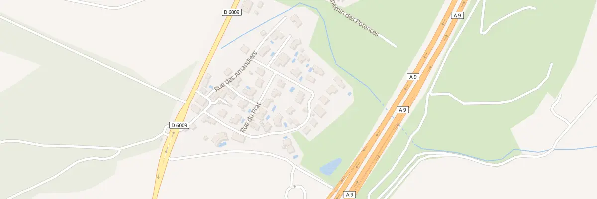 Plan du 5 Rue Aimé Césaire à Bages