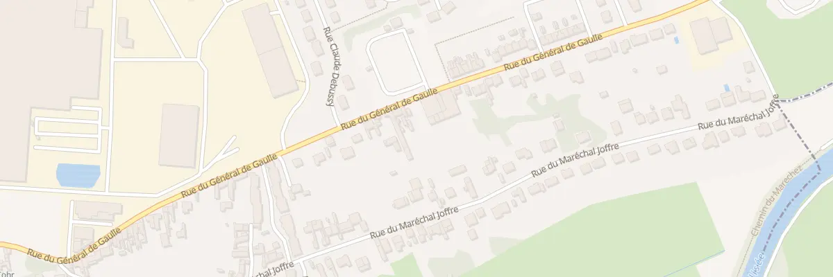 Plan du 53 Rue du Gen de Gaulle à Biache-Saint-Vaast