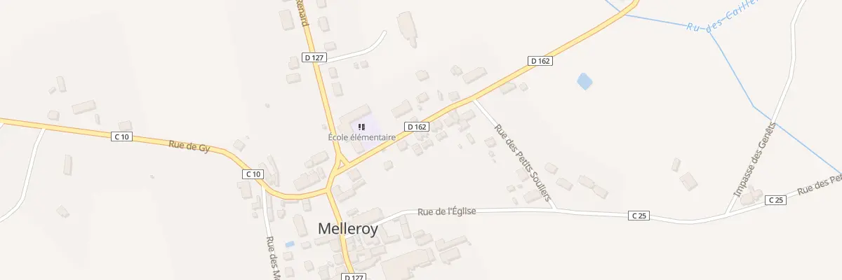 Plan du 11 Rue de Triguères à Melleroy