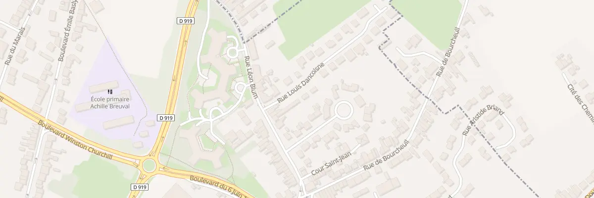 Plan du 130 Rue Léon Blum à Hénin-Beaumont
