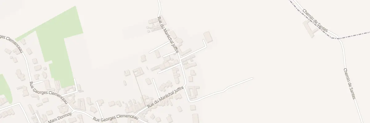 Plan du 30 Rue du Maréchal Joffre à Wavrin