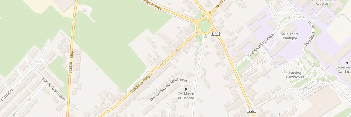 Plan du 127 Rue Jules Ferry à Hénin-Beaumont