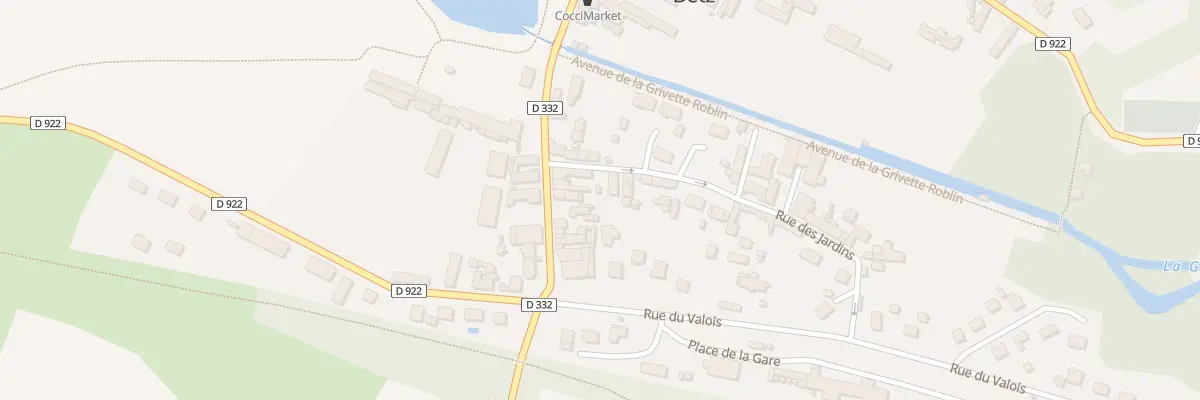 Plan du 23 Rue de la Libération à Betz