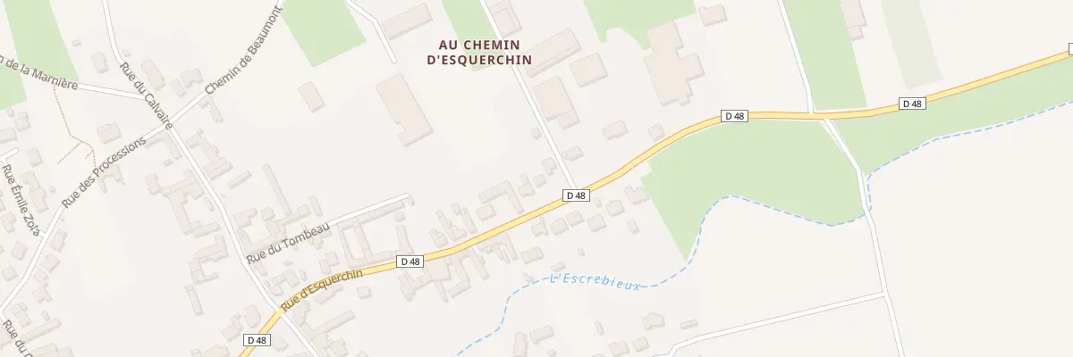 Plan du 25B Rue d’Esquerchin à Izel-lès-Équerchin