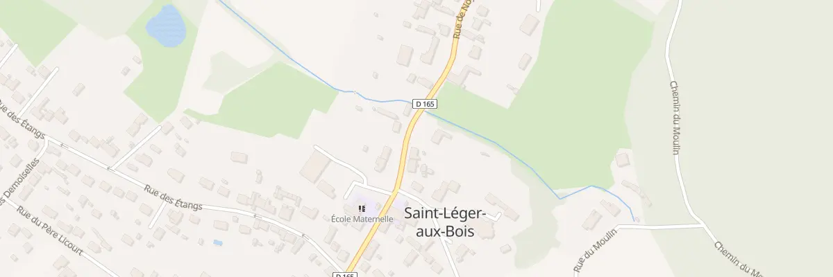 Plan du 4 Rue de Noyon à Saint-Léger-aux-Bois