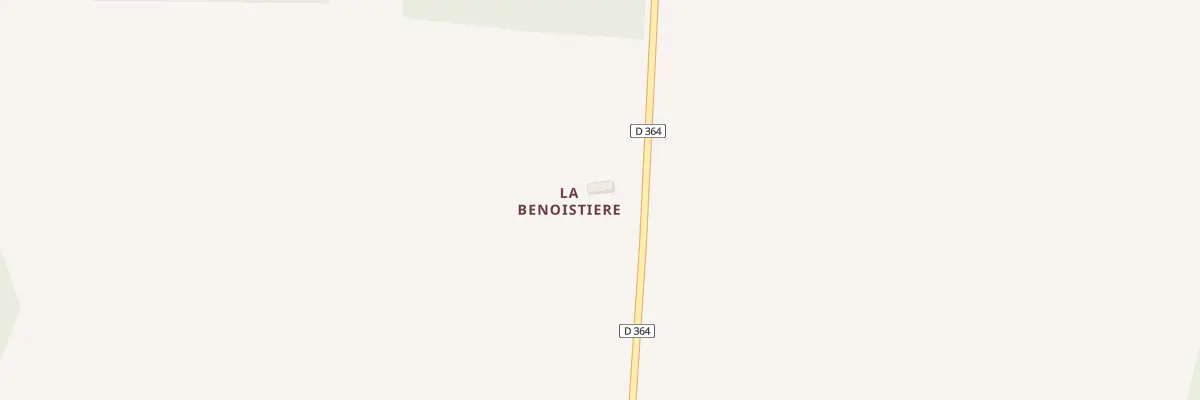 Plan du 113 La Benoistiere à Champcevrais