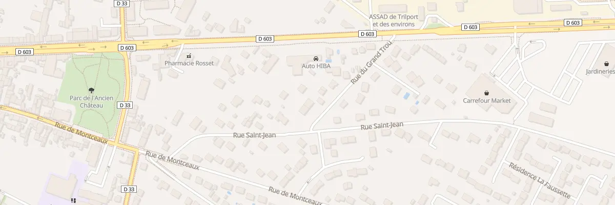 Plan du 18 Rue du Grand Trou à Trilport