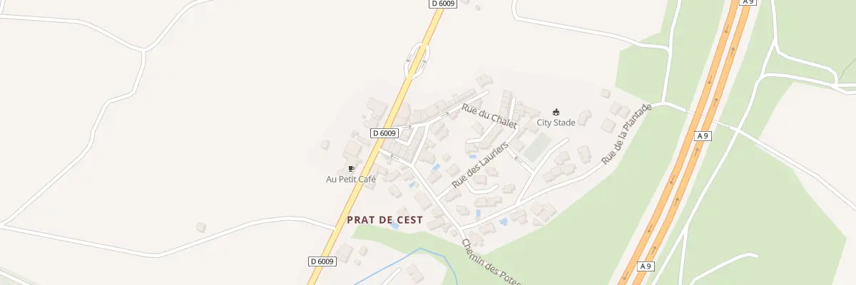 Plan du 6 Rue Traversière à Bages
