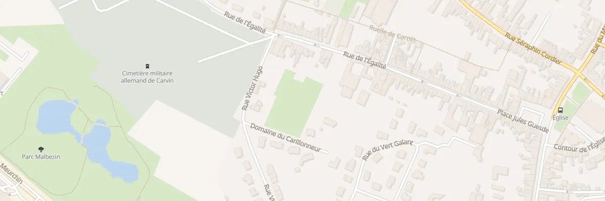 Plan du 85 Rue de l’Egalité à Carvin