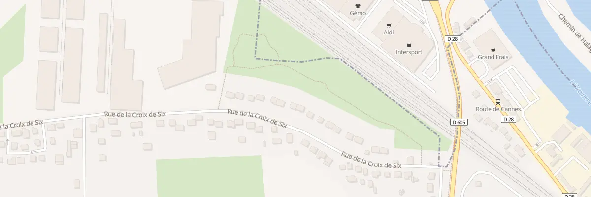 Plan du 13C Rue de la Croix de Six à Varennes-sur-Seine