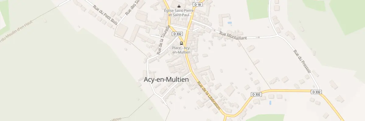 Plan du 32 Rue de la Libération à Acy-en-Multien