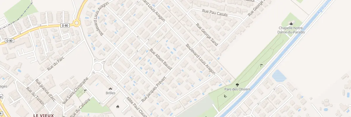 Plan du 9 Rue Jacques Prévert à Corneilla-del-Vercol