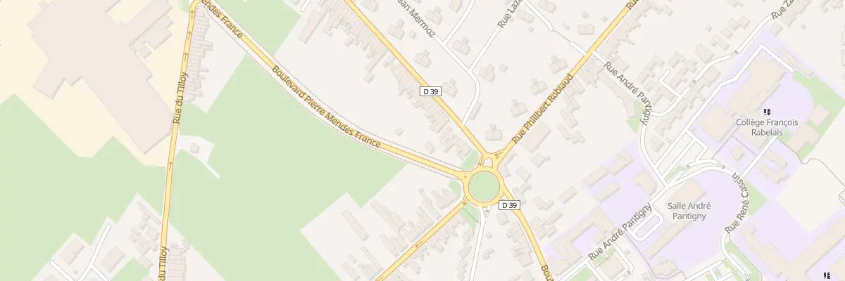 Plan du 598 Rue Henri Barbusse à Hénin-Beaumont