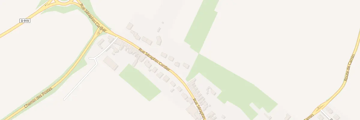 Plan du 160 Rue Seraphin Cordier à Carvin