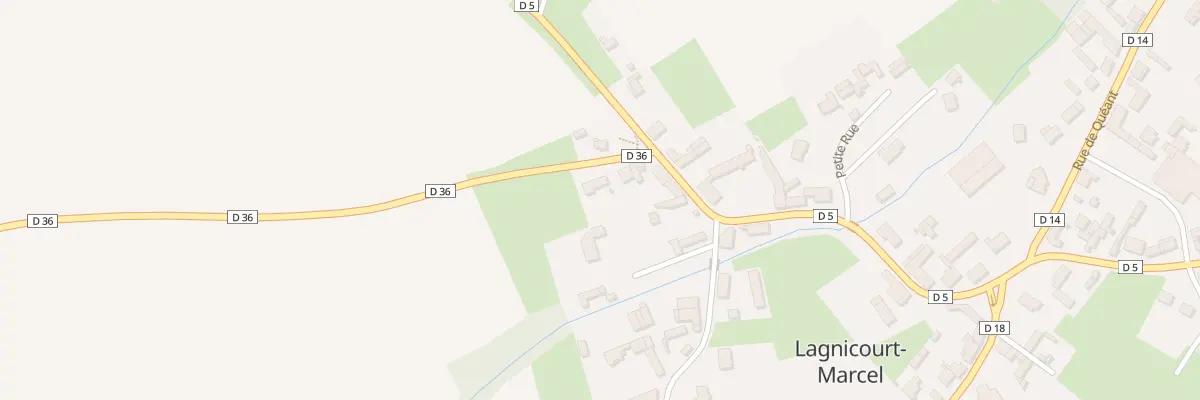 Plan du 3 Rue de Vaulx - Vraucourt à Lagnicourt-Marcel