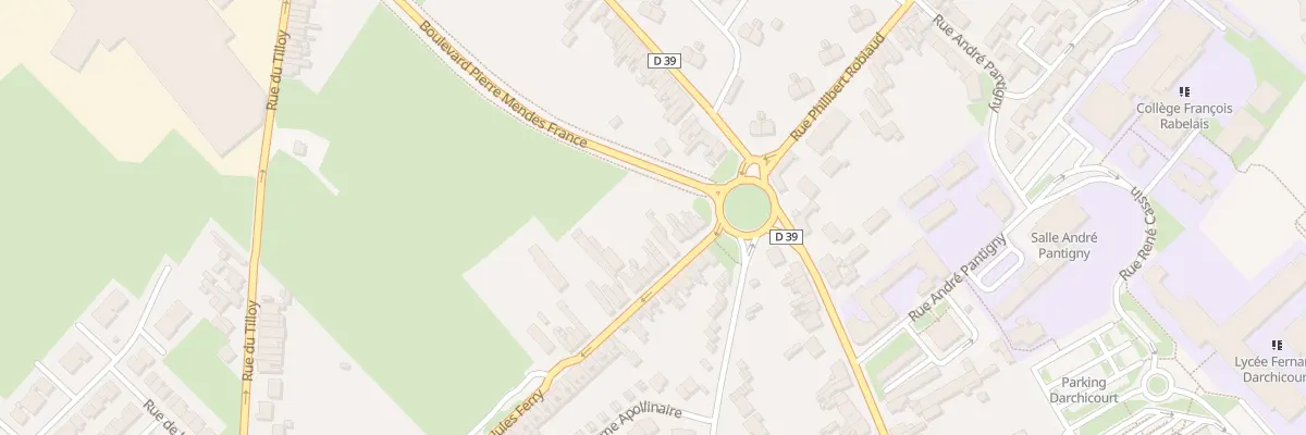 Plan du 72 Rue Jules Ferry à Hénin-Beaumont