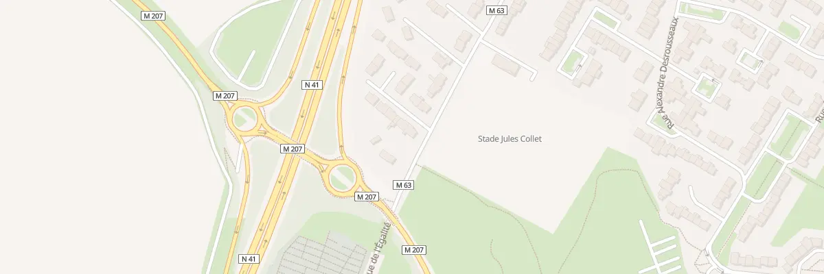 Plan du 1 All des Peupliers à Hallennes-lez-Haubourdin