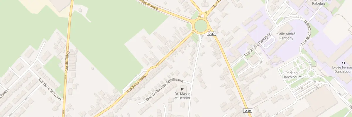 Plan du 119 Rue Jules Ferry à Hénin-Beaumont