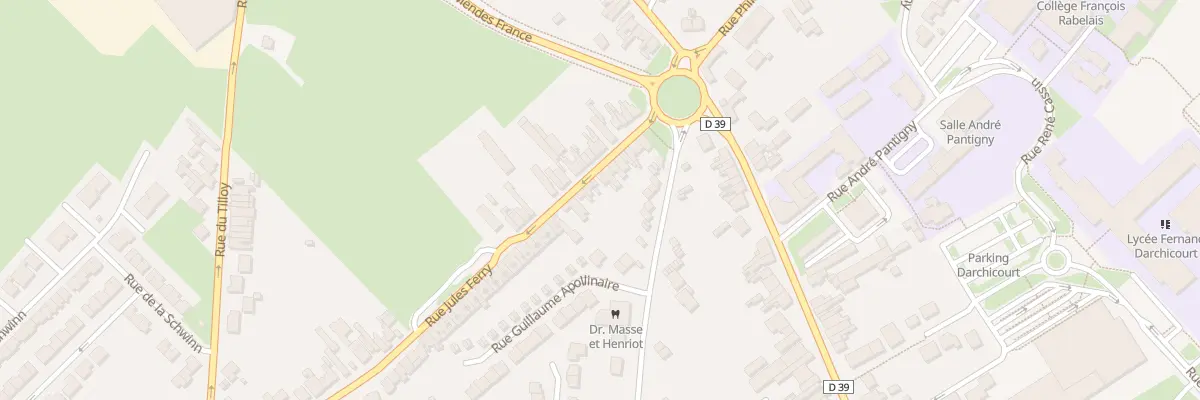 Plan du 117 Rue Jules Ferry à Hénin-Beaumont