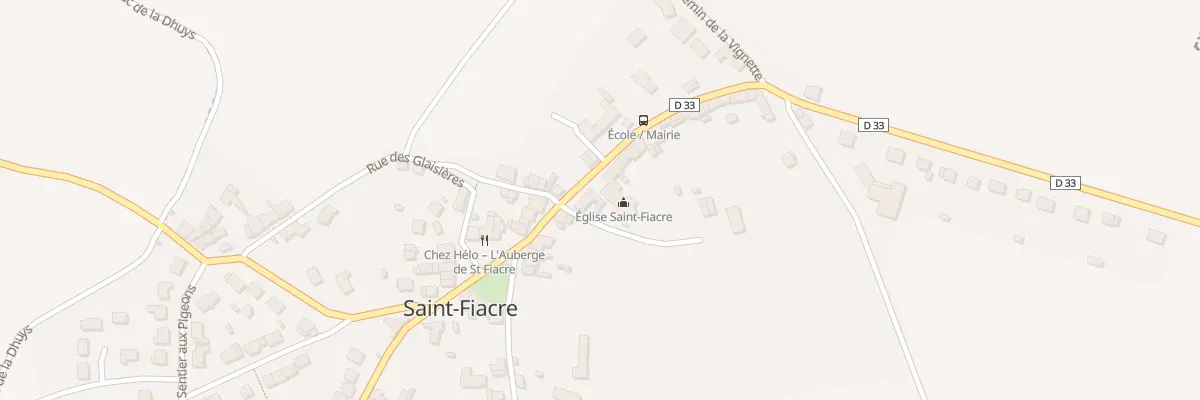 Plan du 12 Rue Saint-jean à Saint-Fiacre