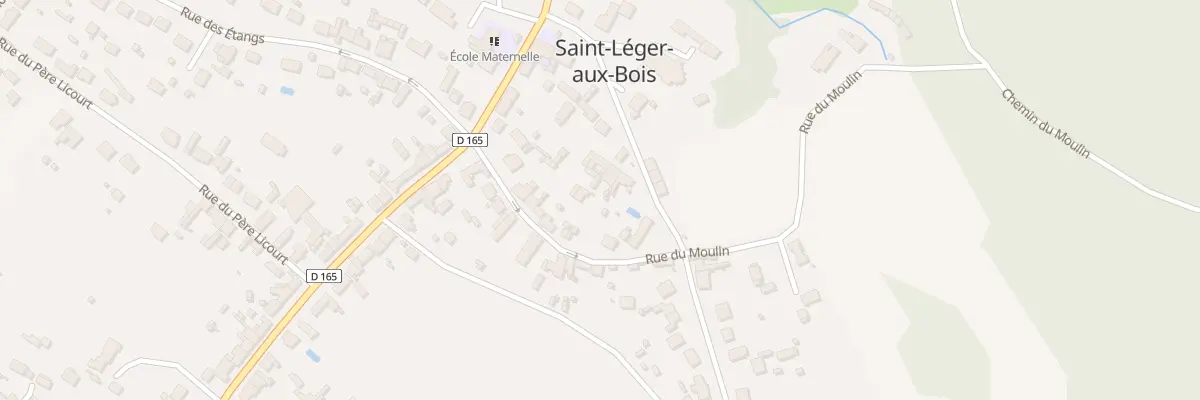 Plan du 13 Rue de l’Église à Saint-Léger-aux-Bois