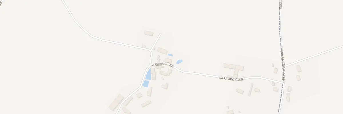 Plan du 235 La Grand Cour à Courtemaux