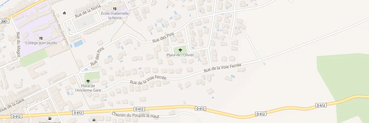Plan du 7 Pl de l’Olivier à Saint-Chinian