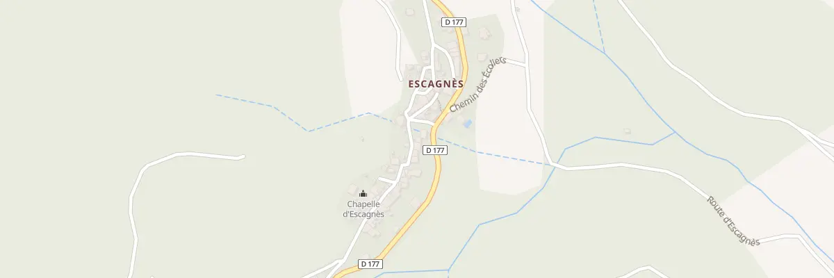 Plan du 5186F Hameau des Escagnes à Roquebrun